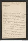 Nachlass Franz Steindachner, Brief von Auguste Henri André Doméril an Franz Steindachner (28.03.1866), Inv.Nr. 119.01, Seite 1